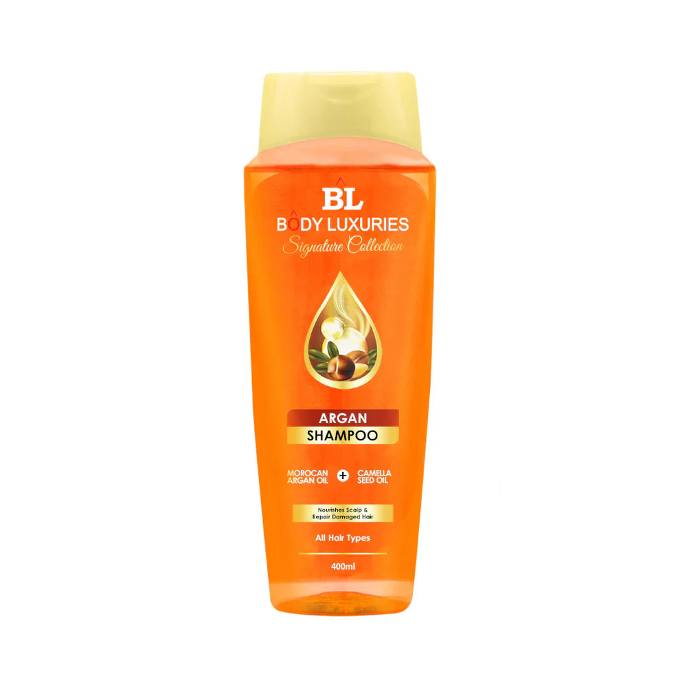 Body Luxuries Argan Shampoo -  400ml Body Luxuries