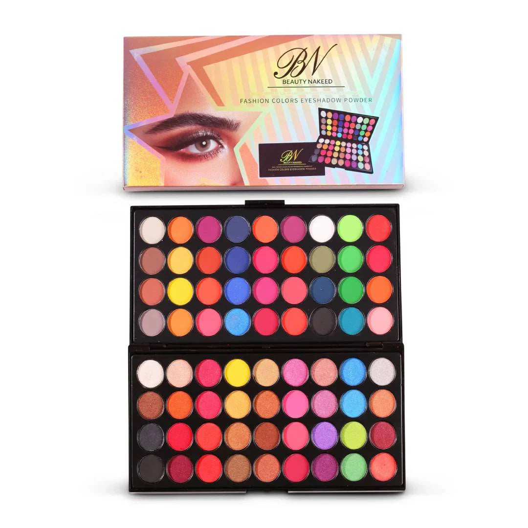 BN Beauty Nakeed 72 Color Eyeshadow Palette Beauty Nakeed