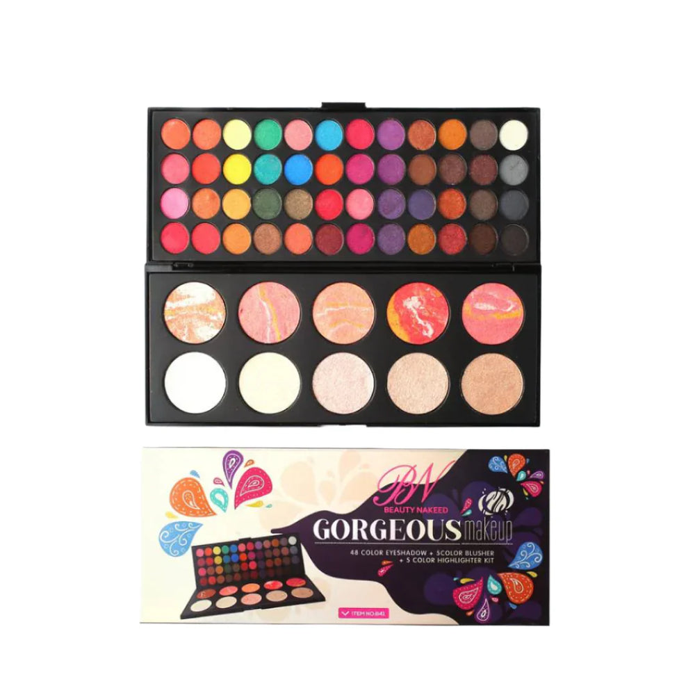 BN Beauty Nakeed Gorgeous 58 Shades Eyeshadow Palette Beauty Nakeed