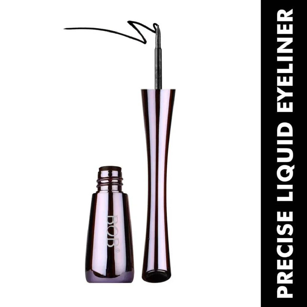 BOB 24H Long Wearing Eyeliner Smudge Proof Sweatproof Liquid Eyeliner 5ml Bob