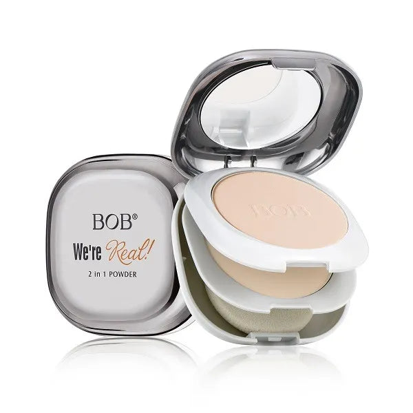 BOB 2 in 1 face We’re Real Face powder Bob
