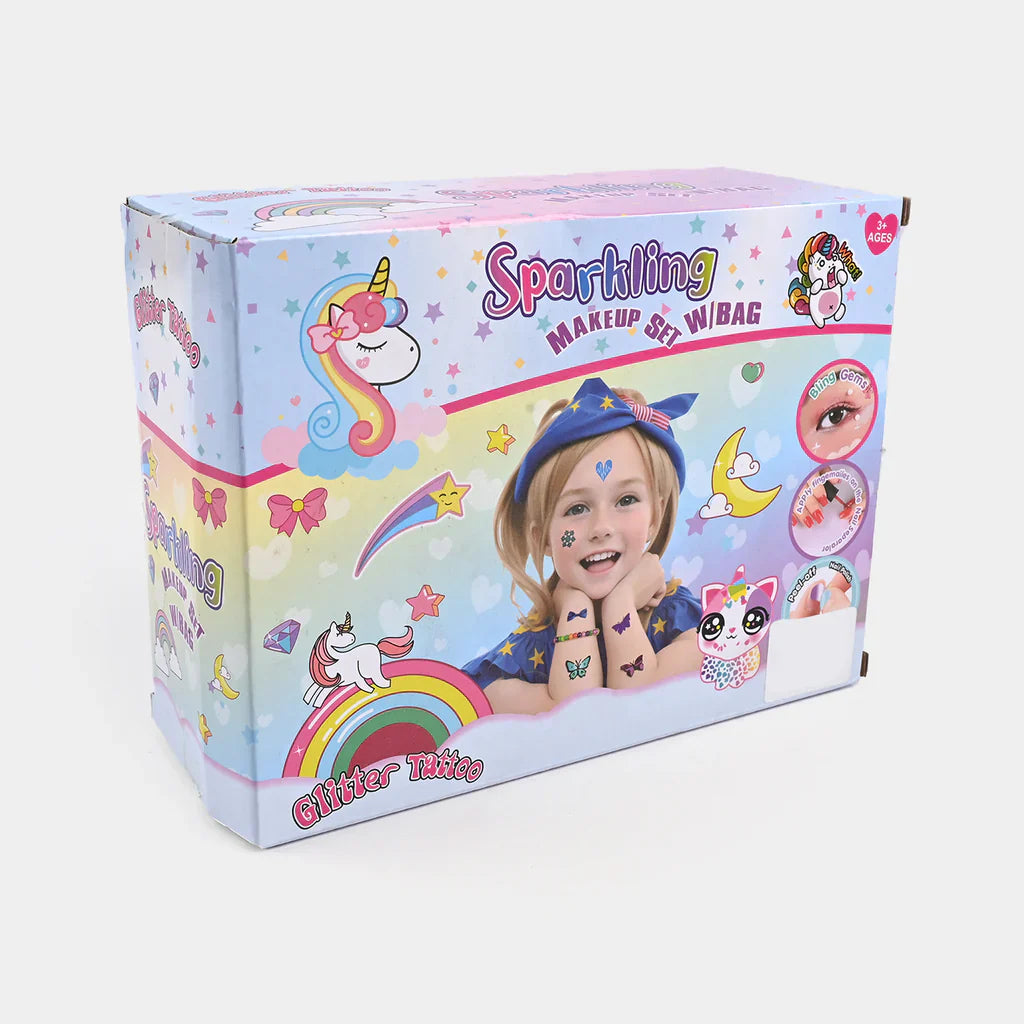 2-in-1 Realistic Beauty Makeup Bag for Kids Cosmia.pk
