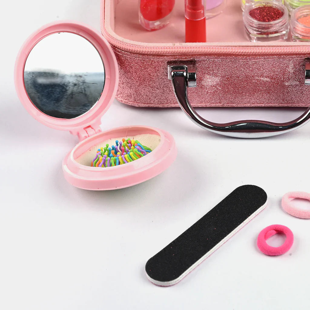 2-in-1 Realistic Beauty Makeup Bag for Kids Cosmia.pk