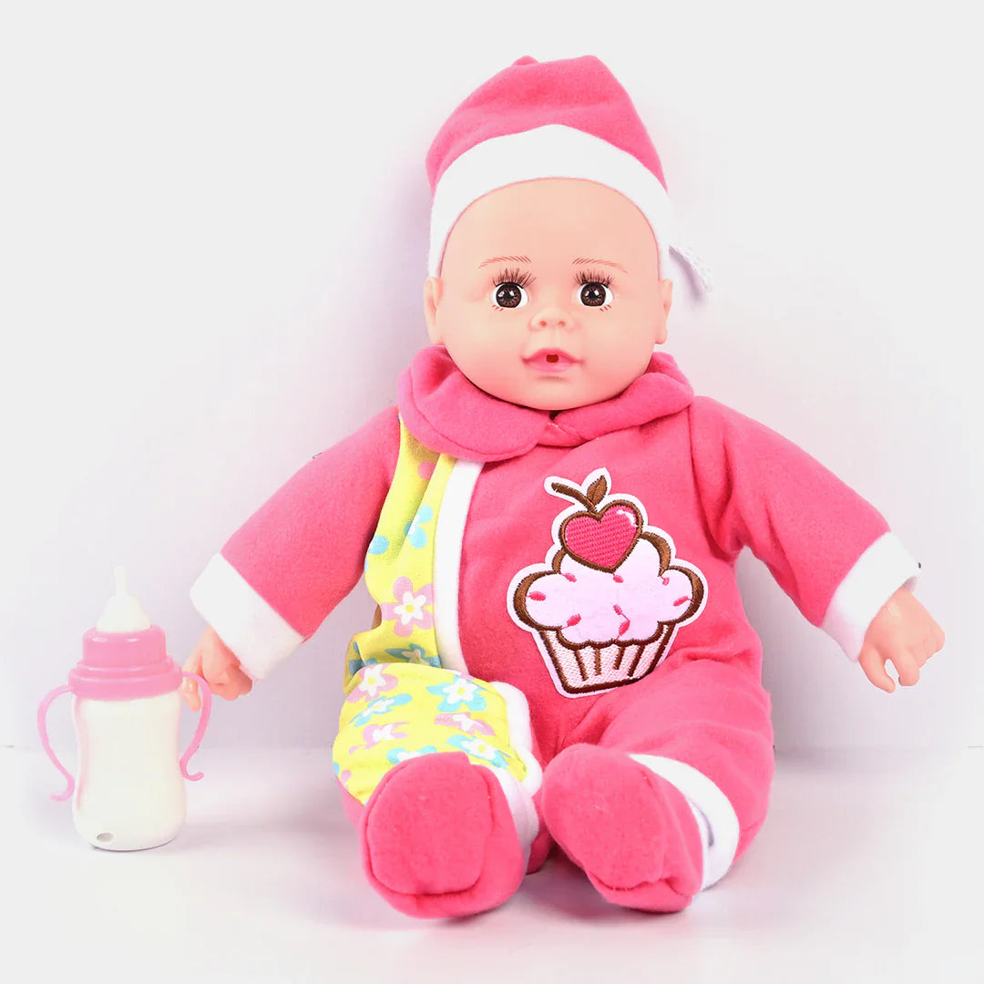Baby Doll Feeder With Sound & Light | PINK Cosmia.pk