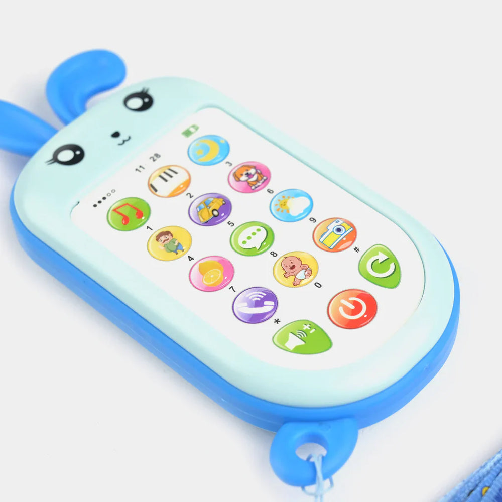 Baby Musical Rabbit Mobile Phone Toy - Each Cosmia.pk