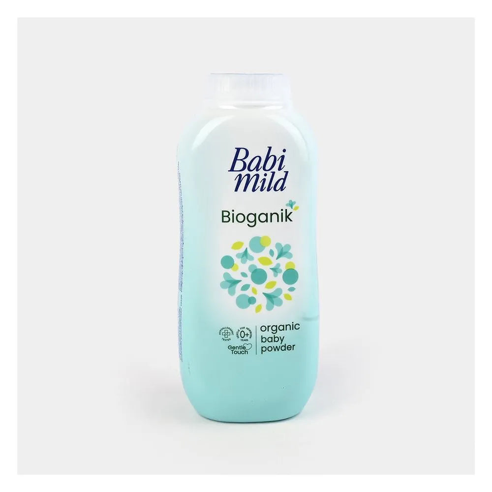 Babi Mild Bioganik Organic Baby Powder, Gentle For Newborn/0+ Years Babi Mild