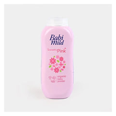 Babi Mild Sweety Pink Organic Baby Powder, Gentle For Newborn/0+ Babi Mild