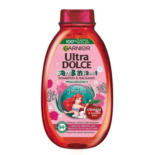 Garnier Ultra Sweet 2in1 Shampoo with Cherry and Sweet Almond - 300ml Garnier
