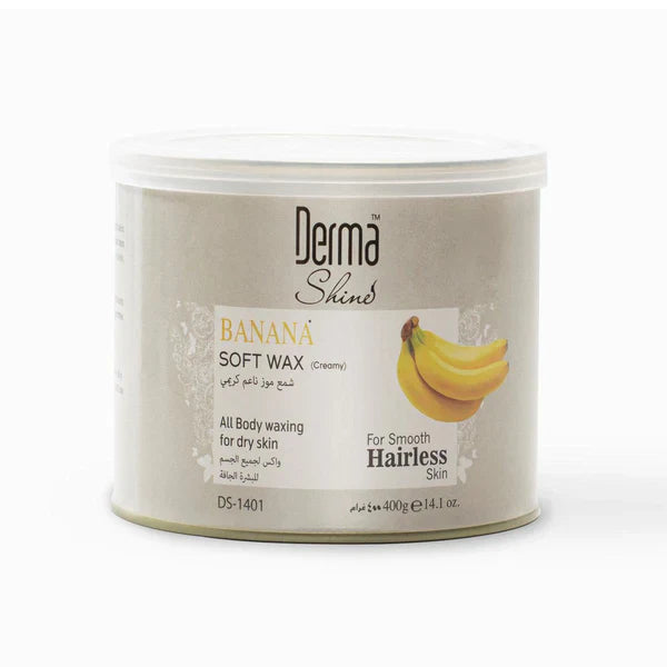 Derma Shine Banana Soft Wax - 400g Derma Shine