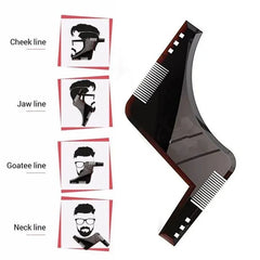 Beard Shaping Template Plus Beard Comb All-In-One Tool Cosmia.pk