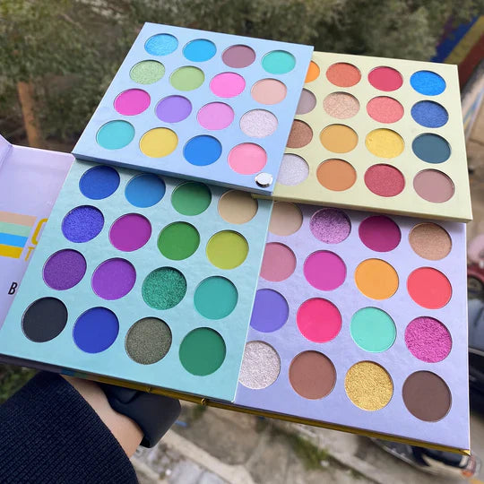 Beauty Glazed 64 Colorful Glitter Eyeshadow Beauty Glazed