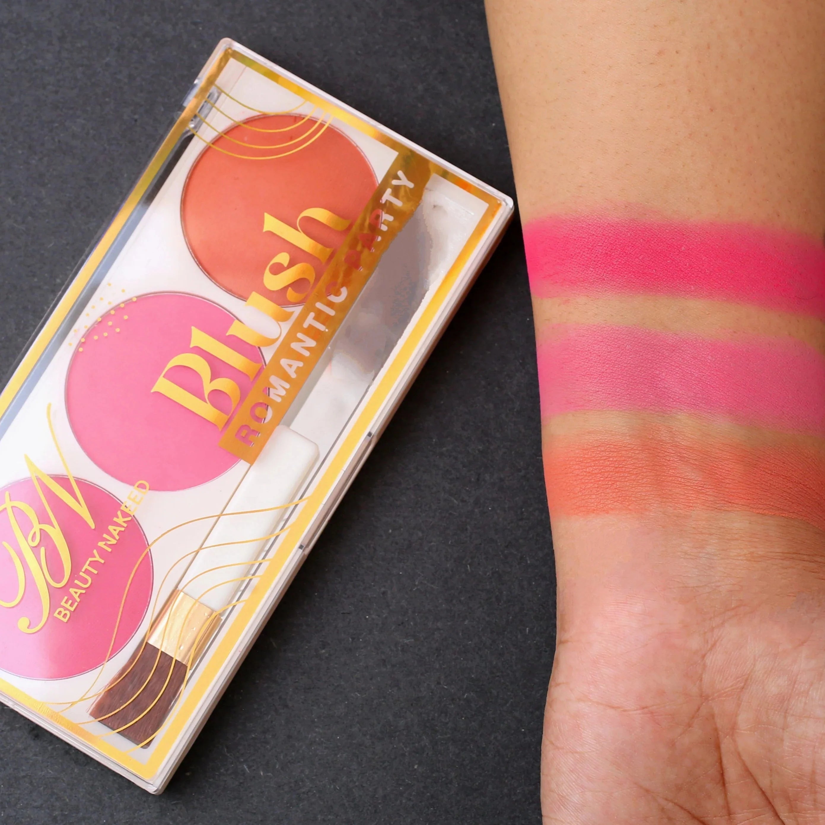 Beauty Nakeed 3 in 1 Blushon Palette Beauty Nakeed