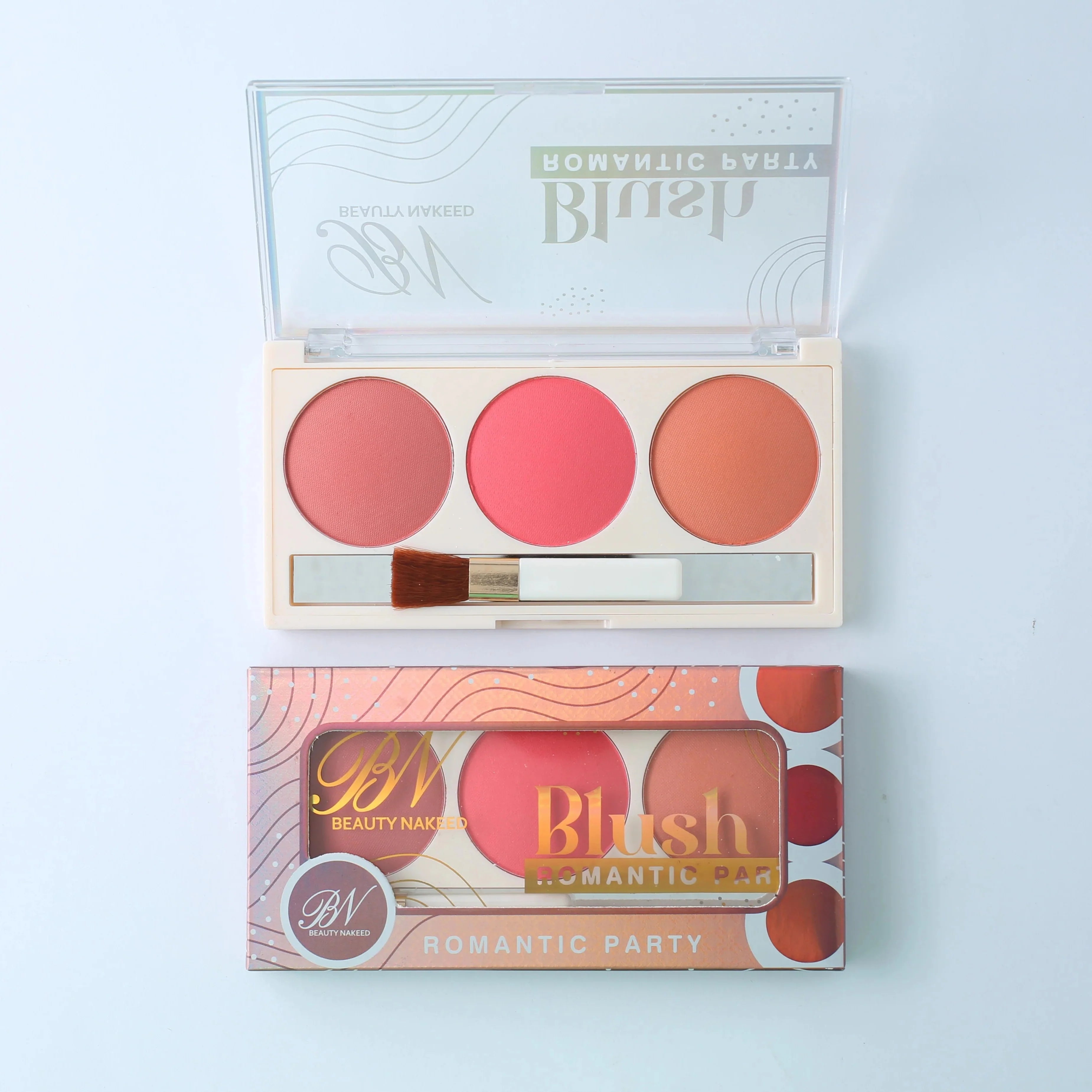 Beauty Nakeed 3 in 1 Blushon Palette Beauty Nakeed