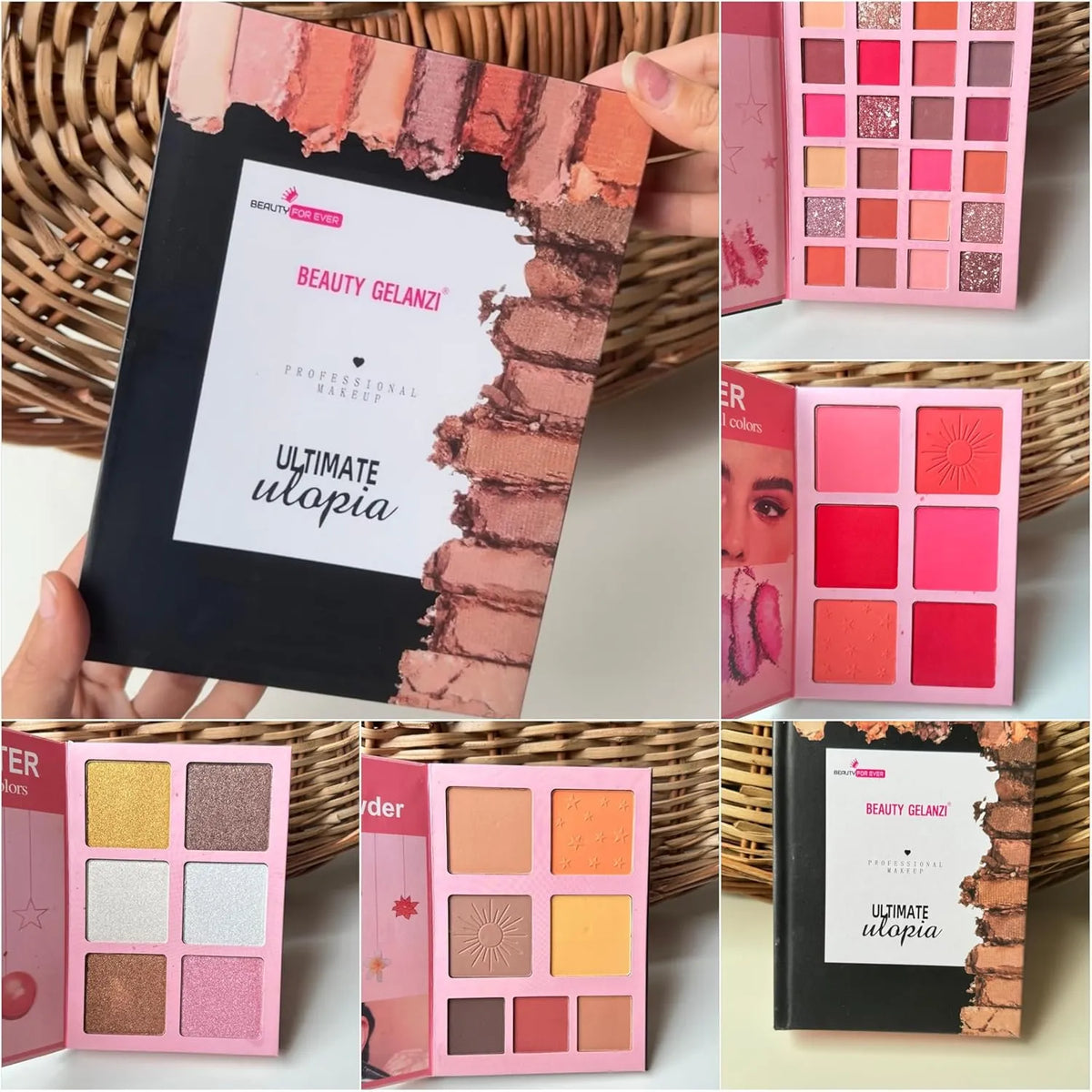 Beauty Gelanzi Professional Makeup Book Beauty Gelanzi