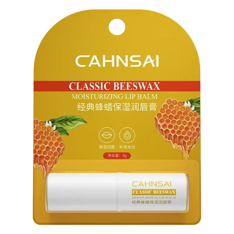 CAHNSAI Classic Beeswax Moisturizing Lip Balm - 4g CAHNSAI