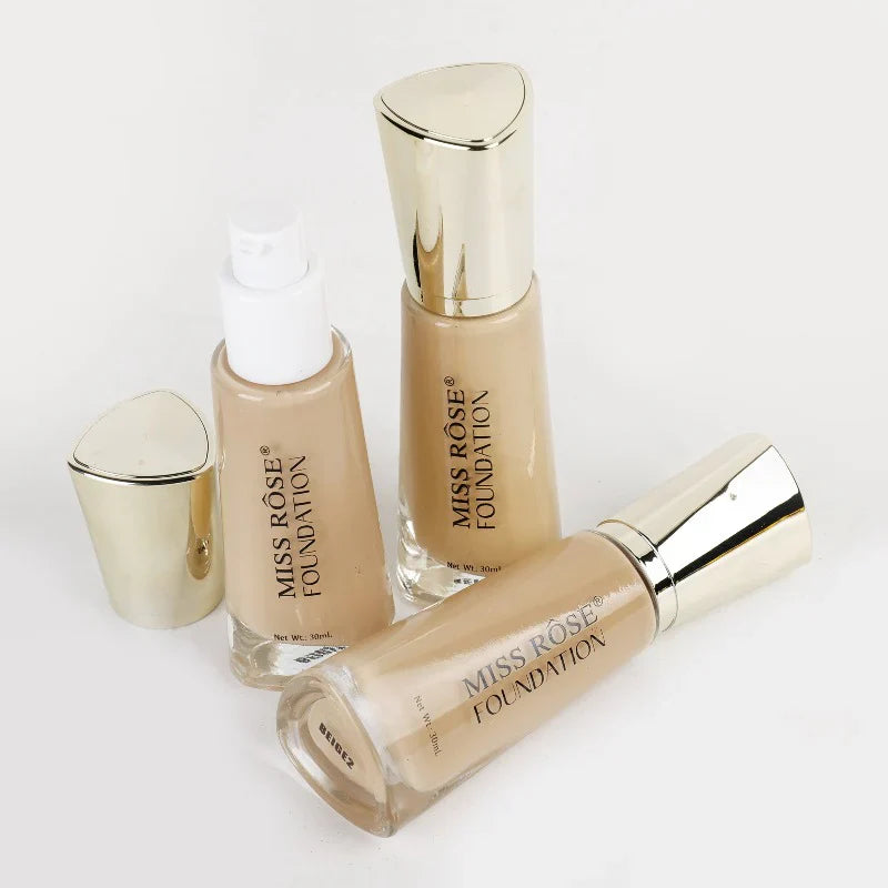 Miss Rose Moisturizing Flawless Liquid Foundation -  30ml Miss Rose