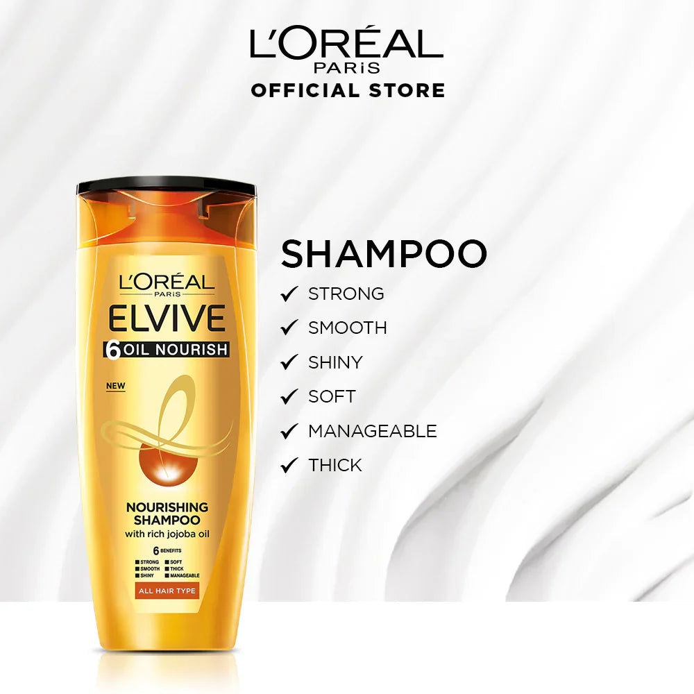 Loreal Paris Elvive 6 Oil Nourish Shampoo Loreal Paris
