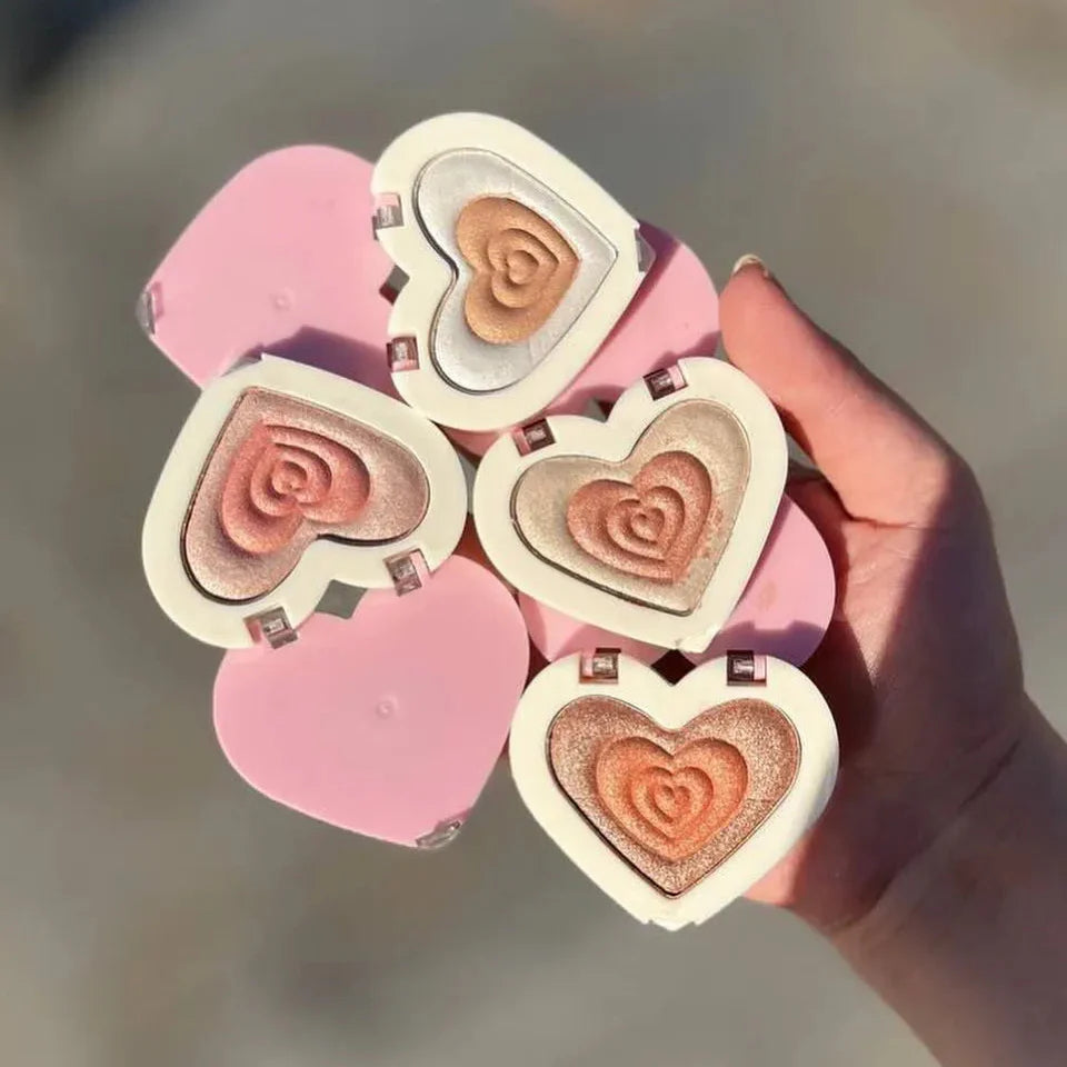 Billion Heart Due Kit - Highlighter & Eyeshadow Billion Beauty