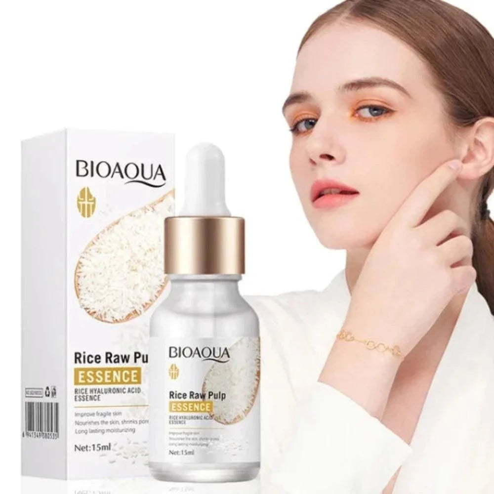 Bioaqua Rice Raw Pulp Serum  - 15ml Bioaqua