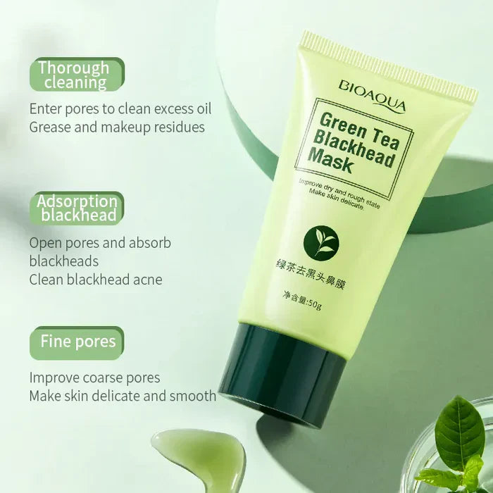 Bioaqua Blackhead Green Tea Blackhead Remover Mask - 50g Bioaqua