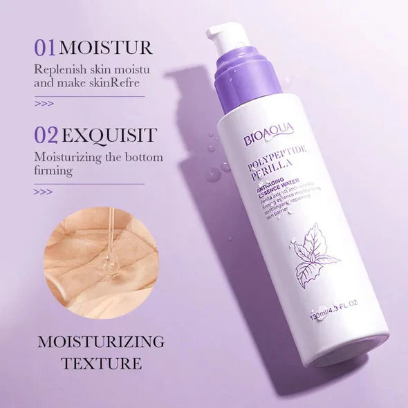 Bioaqua Polypeptide Perilla Moisturizing Anti-Aging Essence Water - 130ml Bioaqua