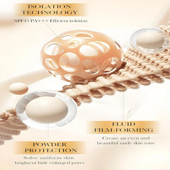 Bioaqua Rice Raw Pulp BB Cream Rice Extract SPF45 Pa+++  -  40g Bioaqua
