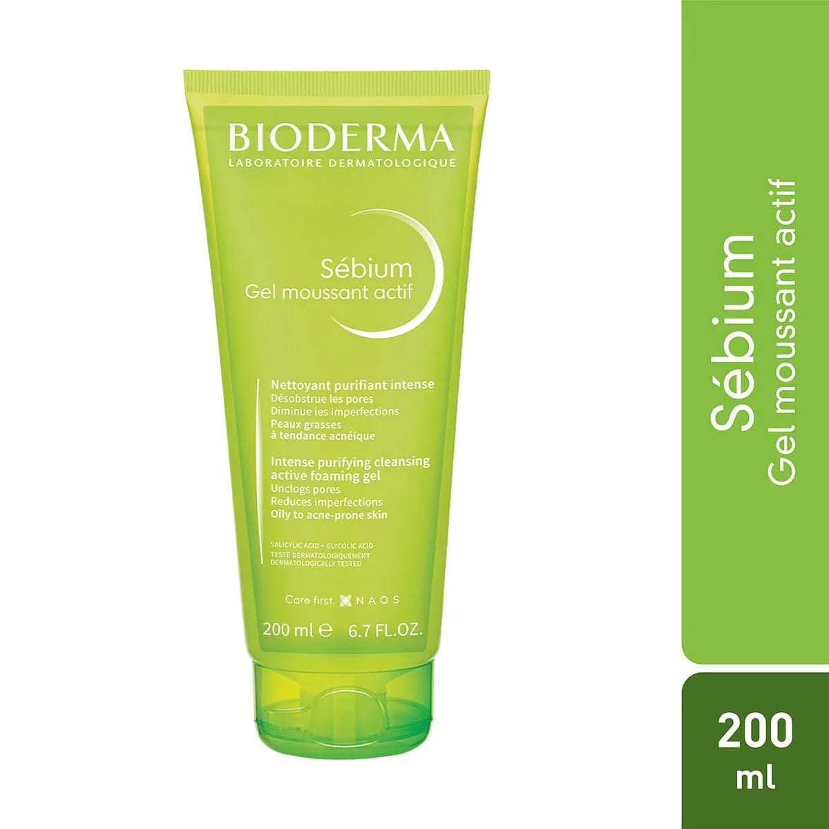 Bioderma Sebium Mousant Actif Gel 200ml Bioderma