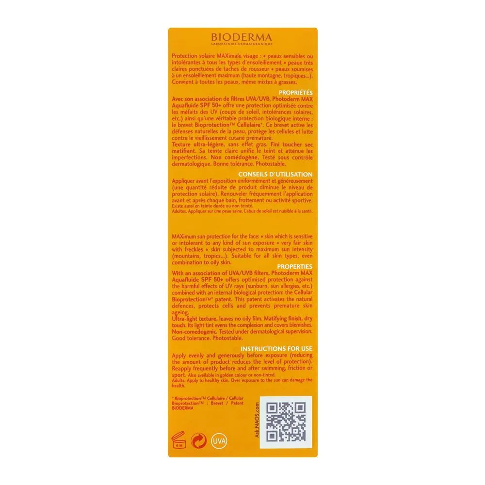 Bioderma Photaderm Aquafluide Spf50+ Claire 40ml Bioderma