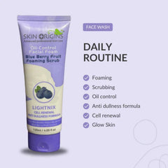 Skin Origins Blueberry Scrubbing Facial Foam – 120ml Skin Origins