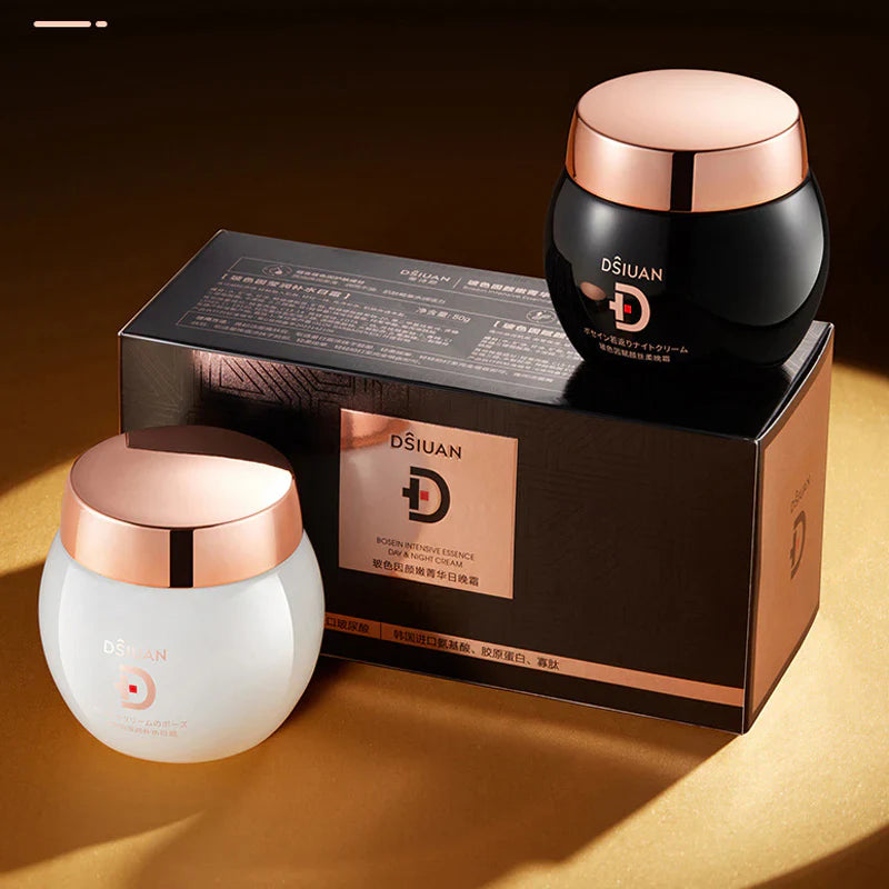 DSIUAN Day And Night Cream Moisturizing Repairing Face Care Set Dsiuan