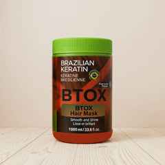 Brazilian Botox keratin Hair Mask Sulfate Free - 1000ml Natureza