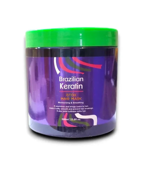 Brazilian keratin Botox Hair Mask Moisturizing and Smoothing - 500ml Brazilian keratin
