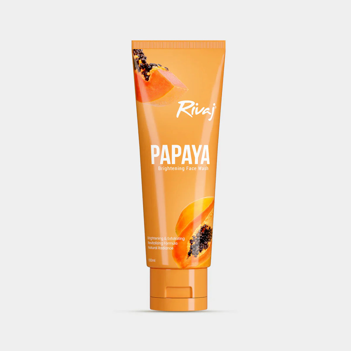 Rivaj Brightening Face Wash - Papaya Extract Rivaj