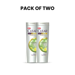 Bundle - Pack of 2 Clear Shampoo Lemon Fresh - 185Ml Clear