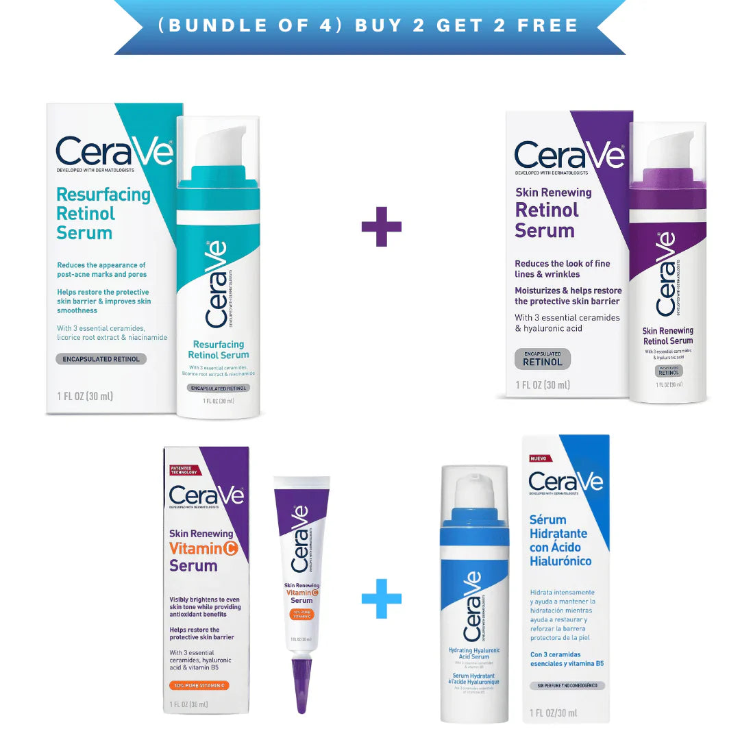 Cerave (Bundle of 4) Cerave Serums CeraVe