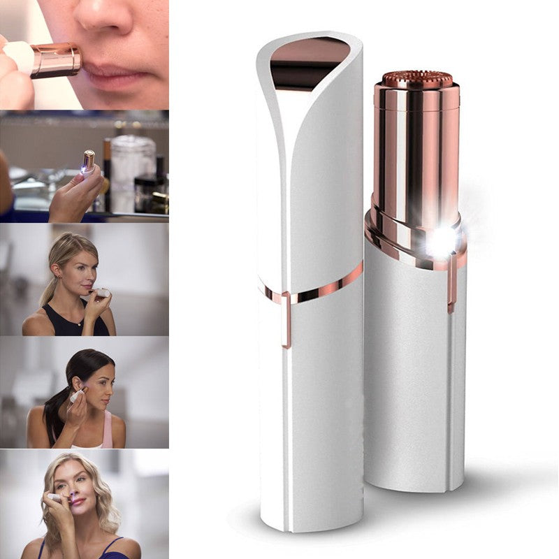 Flawless Hair Remover Electric Painless Portable & Rechargeable with Built-in Light Flawless