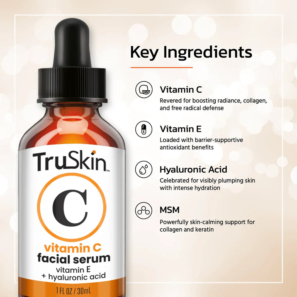 TruSkin Vitamin C Facial Serum – 30ml TruSkin
