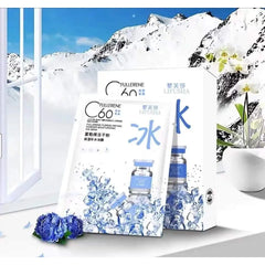C60 Fullerene freeze-dried Moisturizing Ice sheet mask each C60
