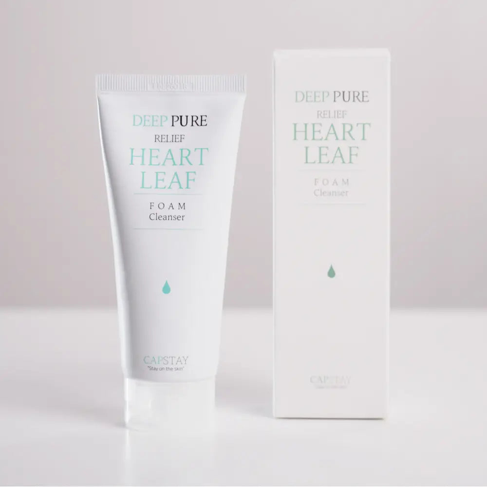 CAPSTAY Heartleaf Deep Cleansing Facial Cleanser with Hyaluronic Acid CAPSTAY