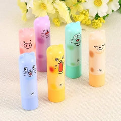 Cartoon Moisturize Colorless Lip Balm (6 Pcs) Set Cosmia.pk