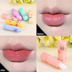 Cartoon Moisturize Colorless Lip Balm (6 Pcs) Set Cosmia.pk