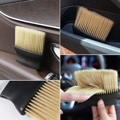 Wet & Dry Bristles Car Interior Dust Cleaning Brush Cosmia.pk