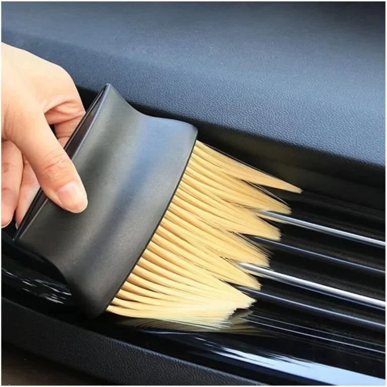Wet & Dry Bristles Car Interior Dust Cleaning Brush Cosmia.pk