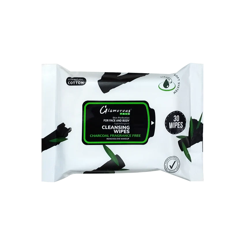 Glamorous Face Cleansing Makeup Remover Wipes 30 Pieces Glamorous Face