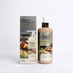 Chirs's Professional Ginger & Vetiver Shampoo 400ml Chirs's