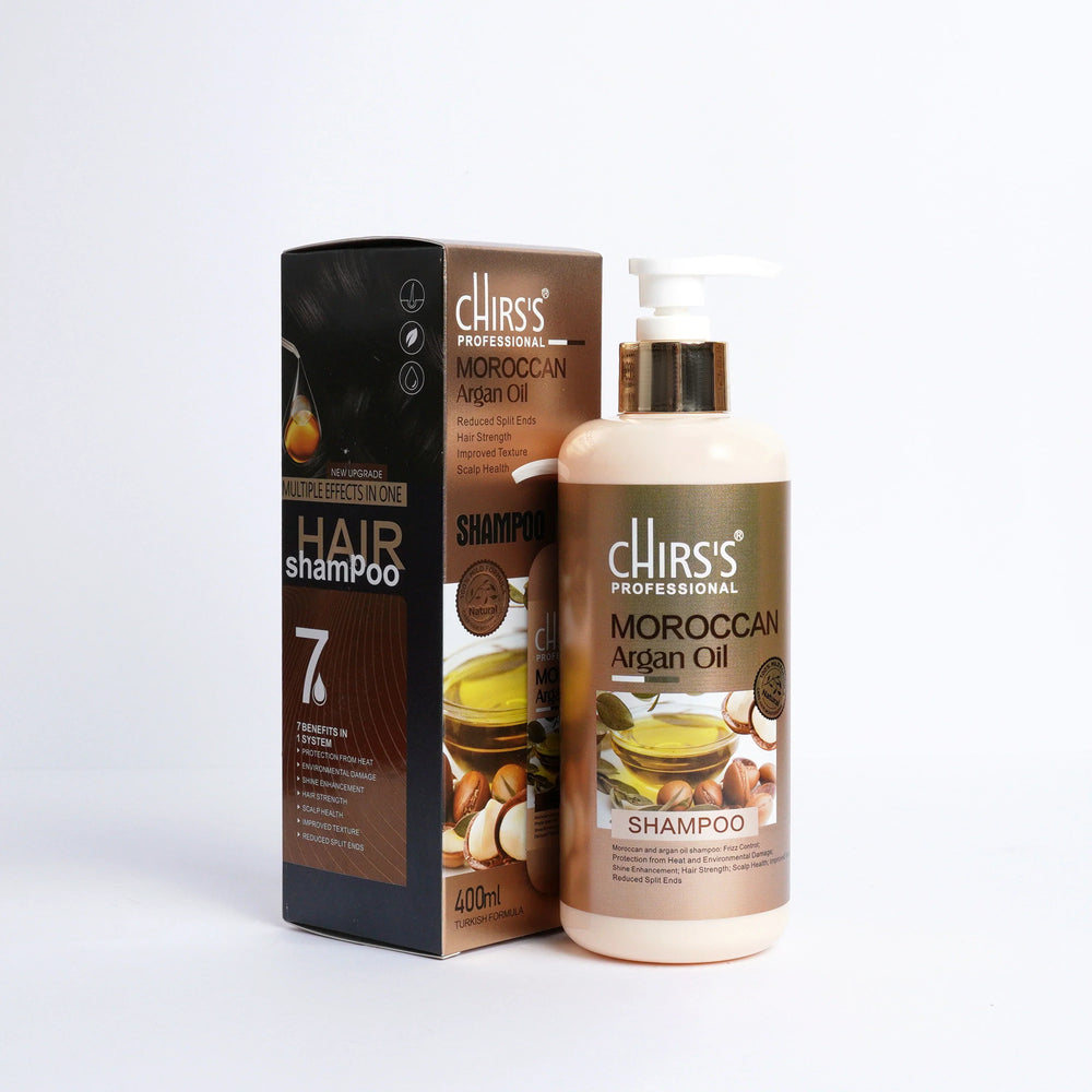 Chirs's Professional Moroccan Argan Oil Shampoo - 400ml Chirs's