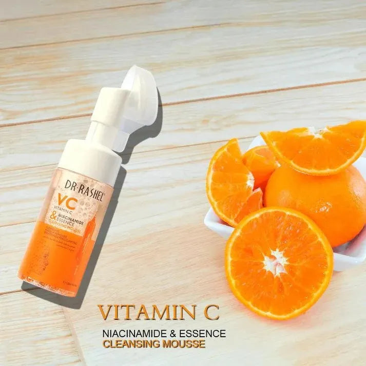 Dr. Rashel Vitamin C & Niacinamide Essence Cleansing Mousse - 120ml DR.Rashel