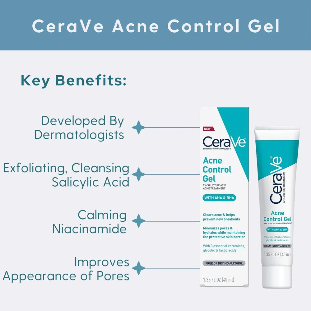 CeraVe Acne Control Gel - 40ml CeraVe