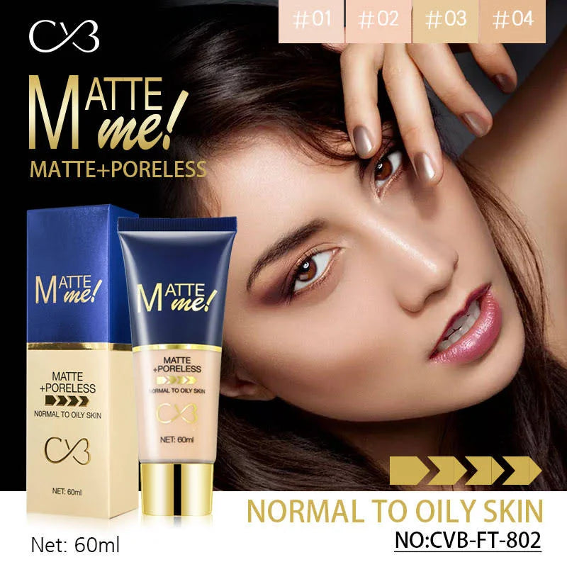 CVB Paris Matte Me +Poreless Foundation - 60ml CVB