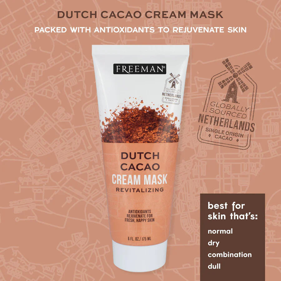 Freeman Exotic Blends Revitalizing Dutch Cacao Cream Mask 75ml Freeman